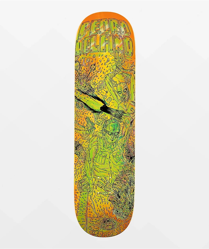Deathwish Pedro Dystopia 8.5" Skateboard Deck