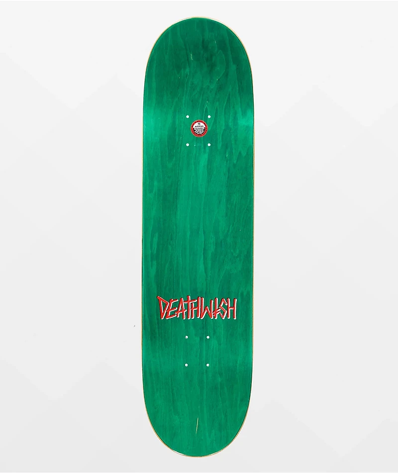 Deathwish Taylor Kirsy Seven Trumpets 8.38" Skateboard Deck