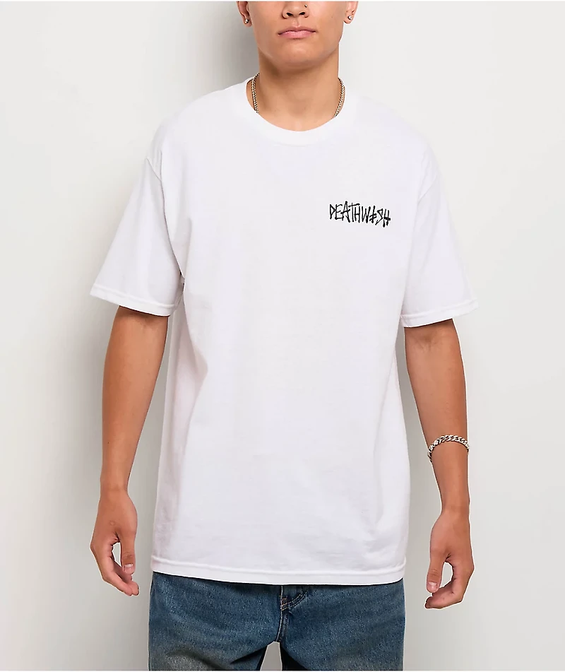 Deathwish Trapped White T-Shirt