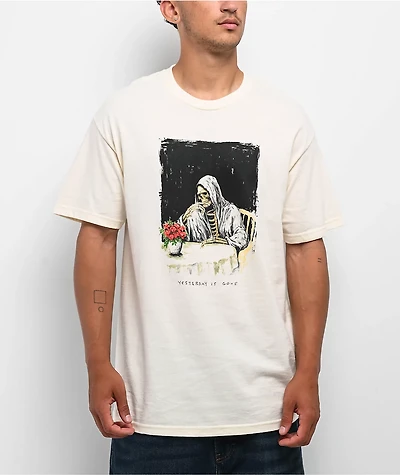Deathwish Yesterday Is Gone Natural T-Shirt