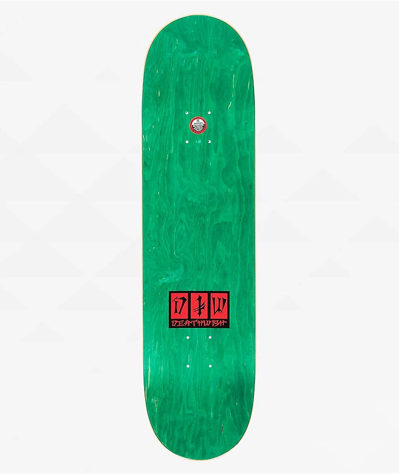 Deathwish Yuri Skull 8.25" Skateboard Deck