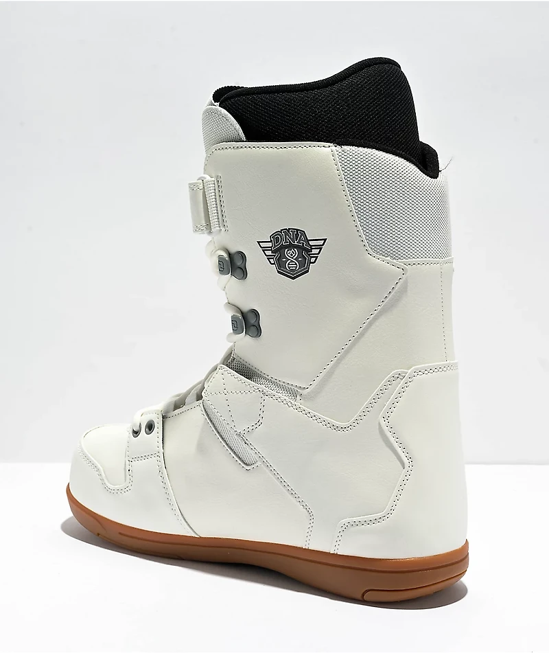 Deeluxe DNA White Snowboard Boots 2024