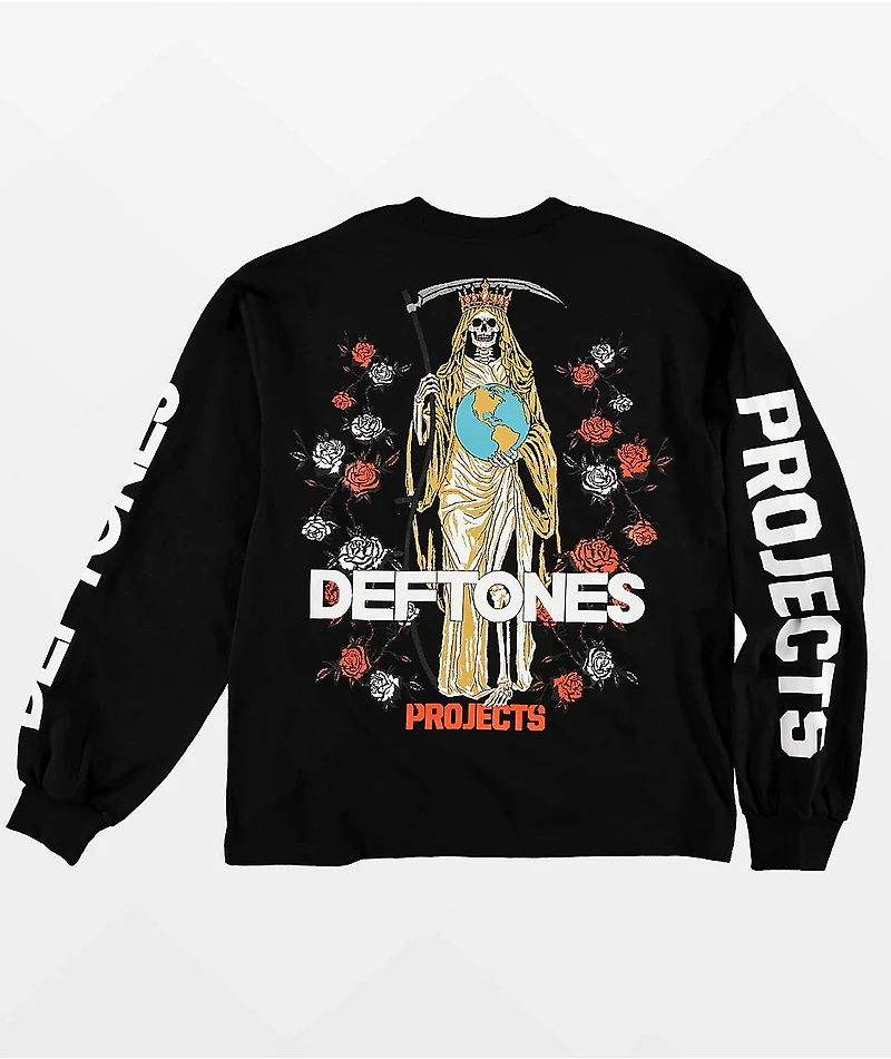 Deftones x Brooklyn Projects Muerte Black Long Sleeve T-Shirt