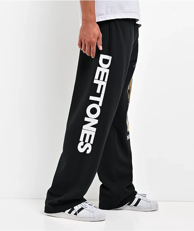 Deftones x Brooklyn Projects Muerte Black Sweatpants