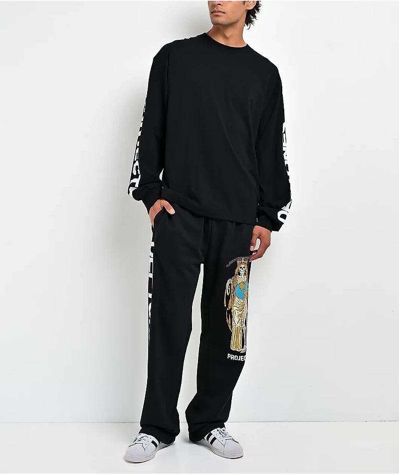 Deftones x Brooklyn Projects Muerte Black Sweatpants