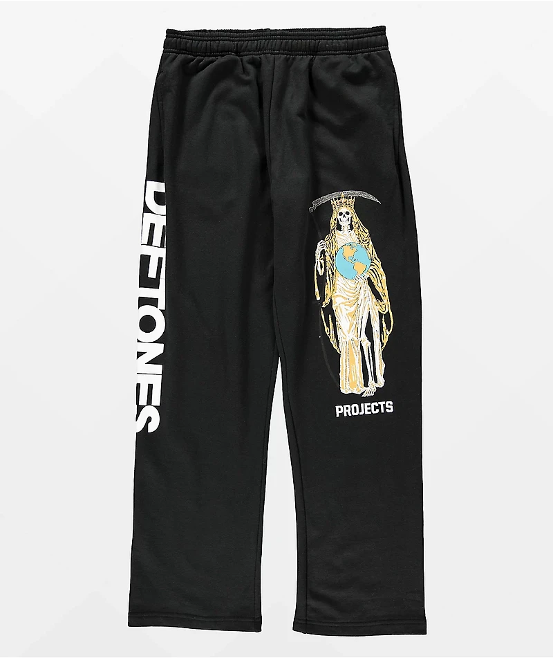 Deftones x Brooklyn Projects Muerte Black Sweatpants