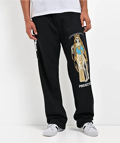 Deftones x Brooklyn Projects Muerte Black Sweatpants