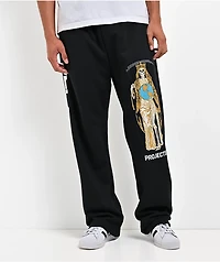 Deftones x Brooklyn Projects Muerte Black Sweatpants