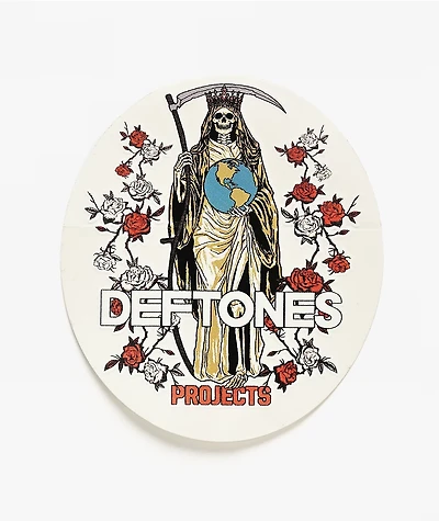 Deftones x Brooklyn Projects Muerte Vinyl Sticker