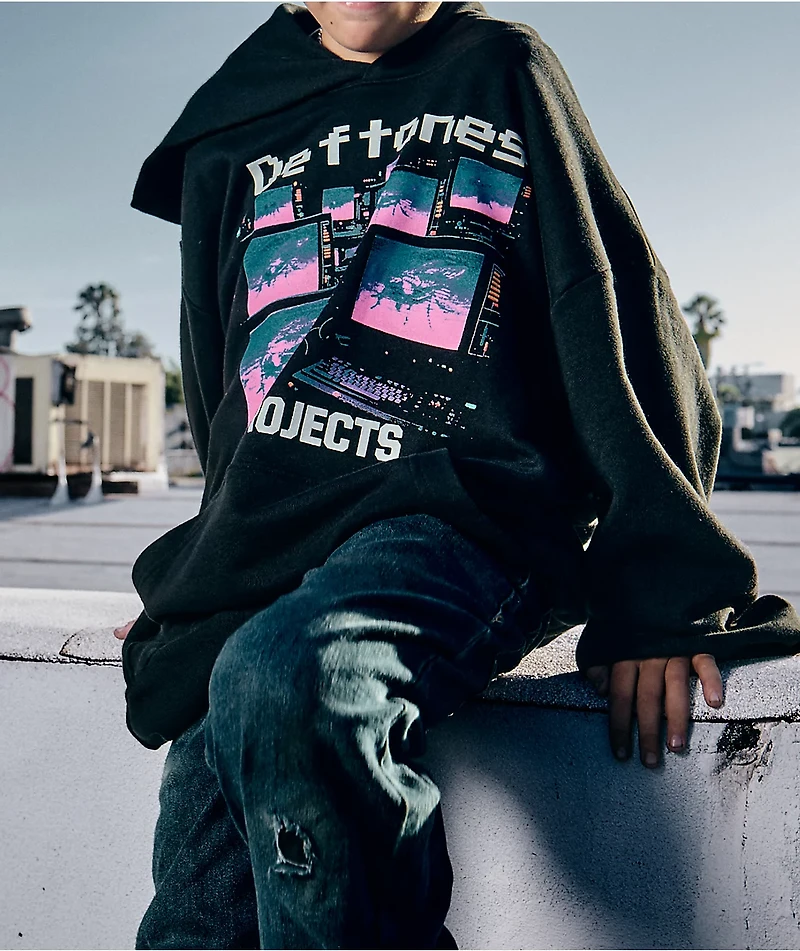Deftones x Brooklyn Projects UHF Black Hoodie