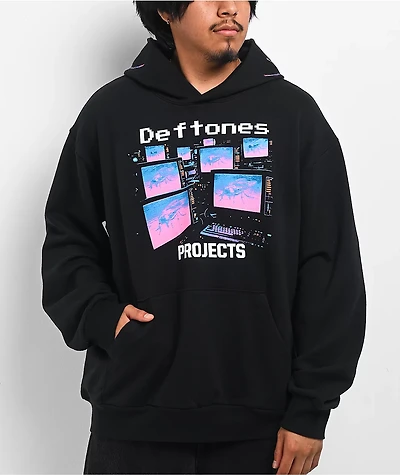 Deftones x Brooklyn Projects UHF Black Hoodie