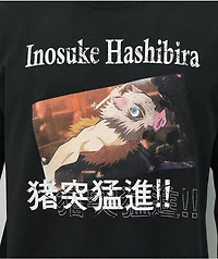 Demon Slayer Hashibira Black T-Shirt