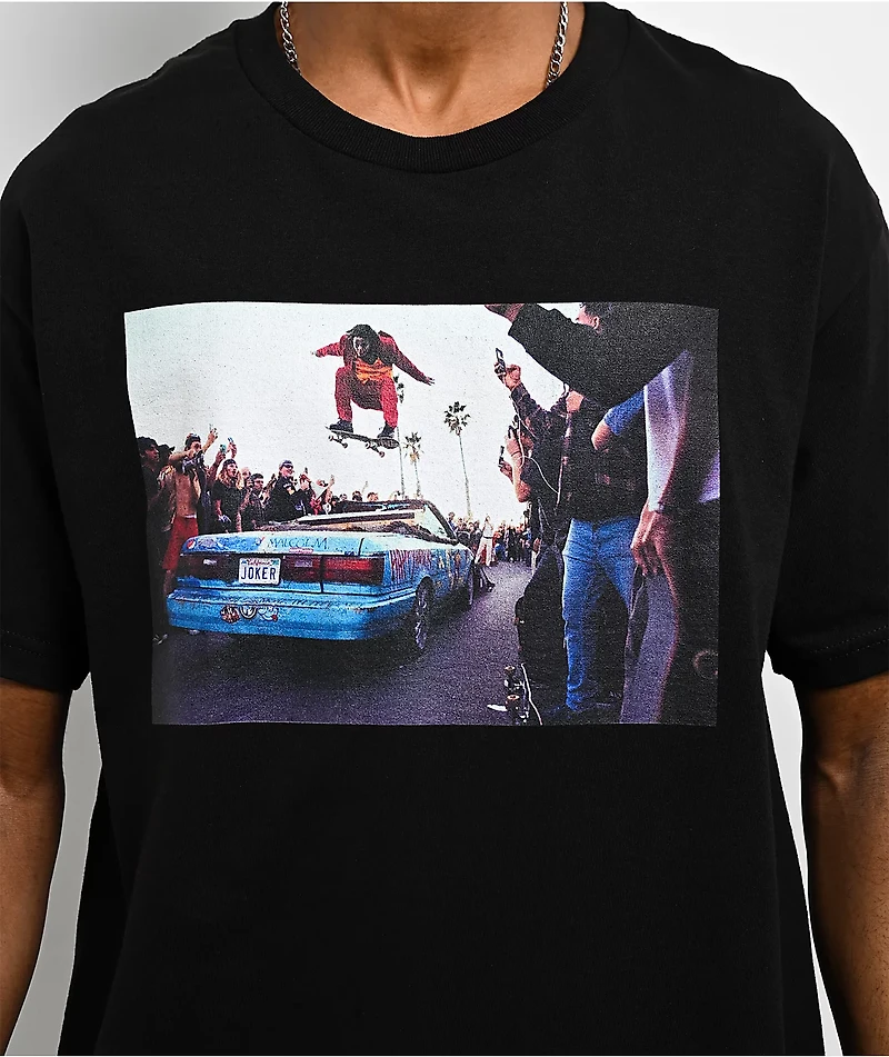 Dern Bros Joker Black T-Shirt
