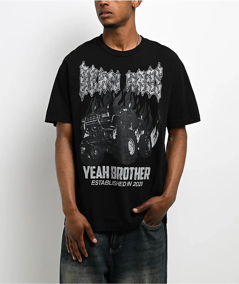Dern Bros Truck Black T-Shirt