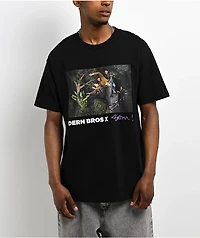 Dern Bros x Bam Black T-Shirt
