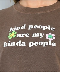 Desert Dreamer x Dreyfus Art Kind People Brown T-Shirt
