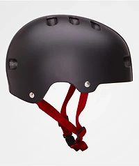Destroyer Certified Black, White & Red Skateboard Helmet