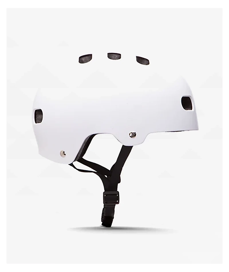 Destroyer DH-1 CPSC White Skateboard Helmet