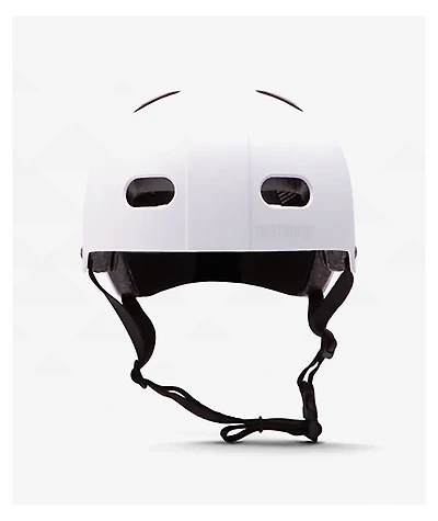 Destroyer DH-1 CPSC White Skateboard Helmet