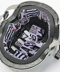 Destroyer Dystopia Grey Skateboard Helmet