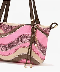 DiFerdinando Desert Stitch Pink Tote Bag