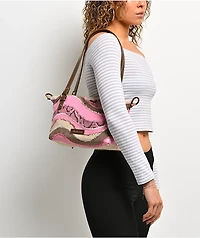DiFerdinando Desert Stitch Pink Tote Bag