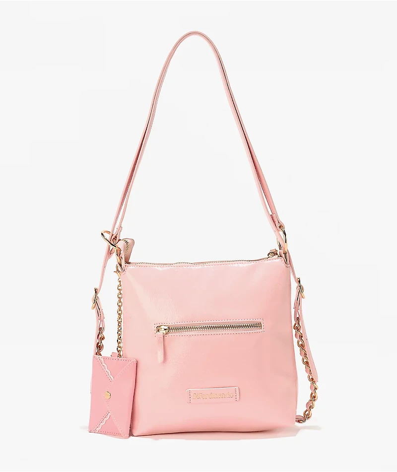 DiFerdinando Ribbon Reverie Pink Flare Mini Shoulder Bag