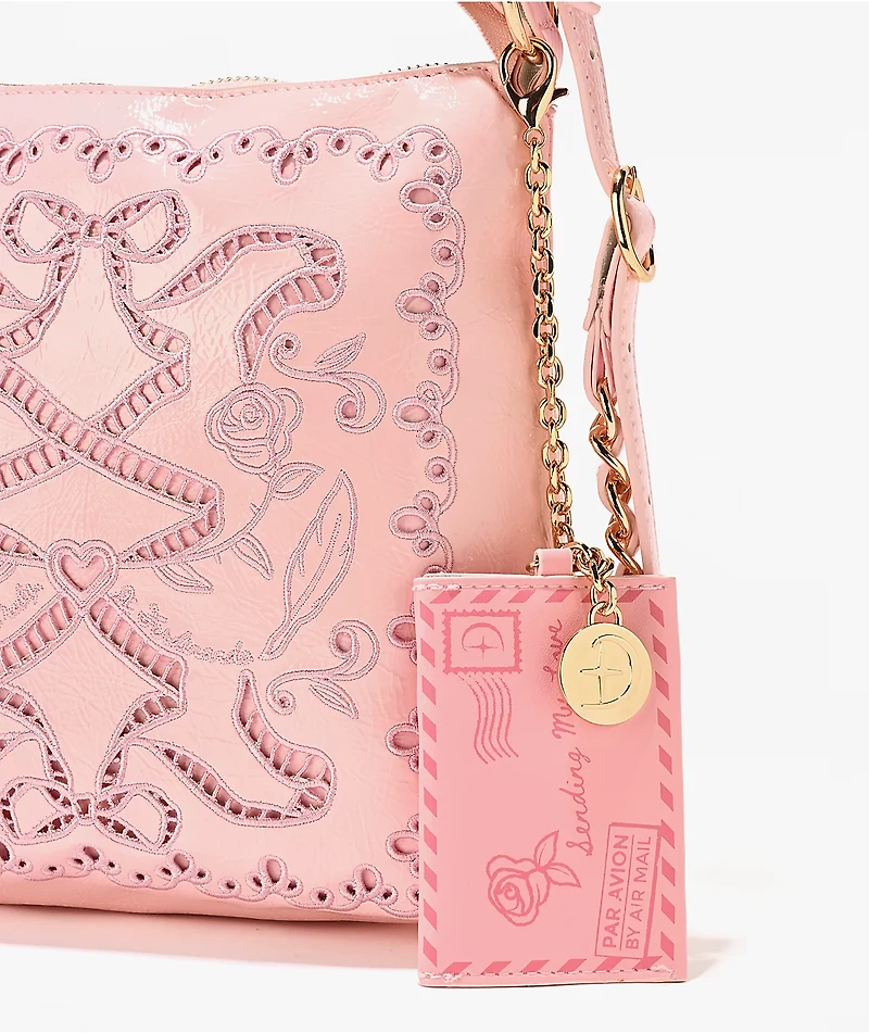 DiFerdinando Ribbon Reverie Pink Flare Mini Shoulder Bag