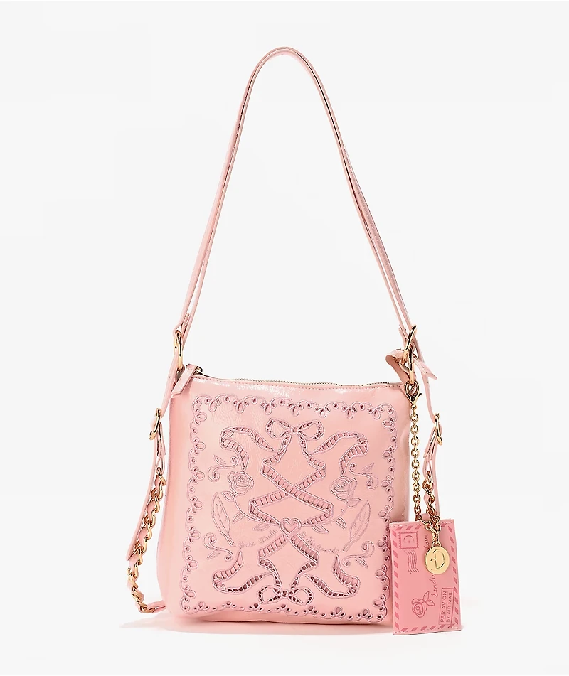 DiFerdinando Ribbon Reverie Pink Flare Mini Shoulder Bag