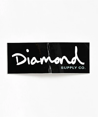 Diamond OG Script Sticker