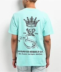 Diamond Supply Co. Cut Color Light Blue T-Shirt