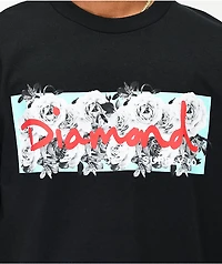 Diamond Supply Co. Dead Roses Box Logo Black T-Shirt