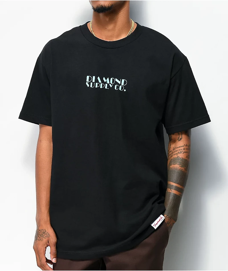 Diamond Supply Co. Glimpse Black T-Shirt