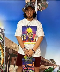 Diamond Supply Co. x Ape 3 Some White T-Shirt