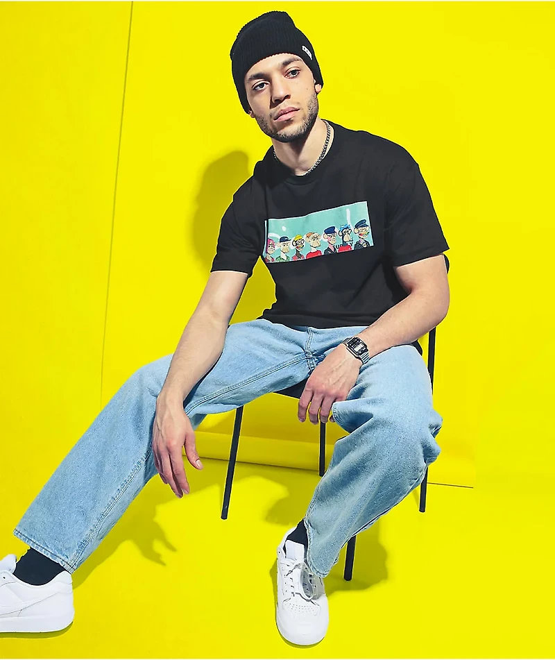 Diamond Supply Co. x Ape All Gang Black T-Shirt