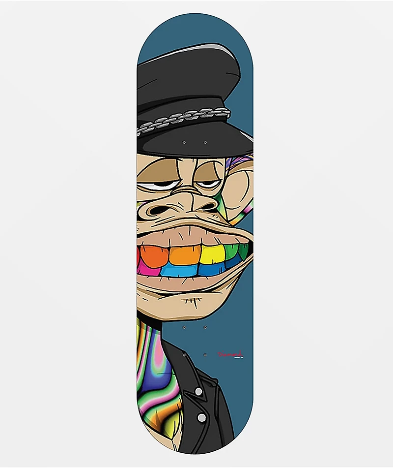 Diamond Supply Co. x Ape Biker Ape 8.25" Skateboard Deck