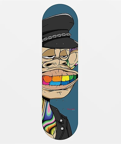 Diamond Supply Co. x Ape Biker Ape 8.25" Skateboard Deck