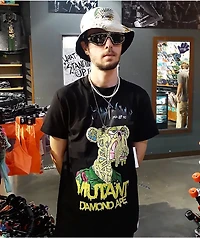 Diamond Supply Co. x Ape Military Mutant Black T-Shirt