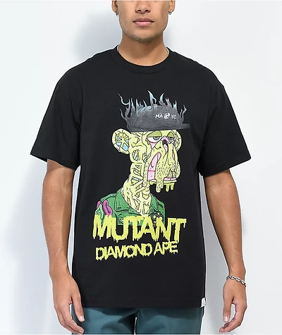 Diamond Supply Co. x Ape Military Mutant Black T-Shirt