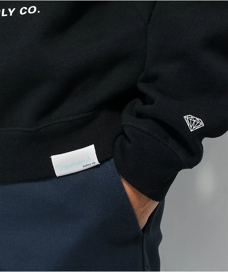 Diamond Supply Co. x Ape Mutant Black Crewneck Sweatshirt