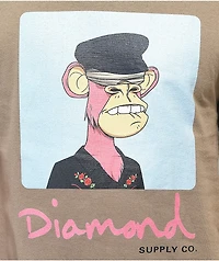 Diamond Supply Co. x Ape Mutant Brown T-Shirt