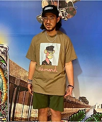 Diamond Supply Co. x Ape Mutant Brown T-Shirt