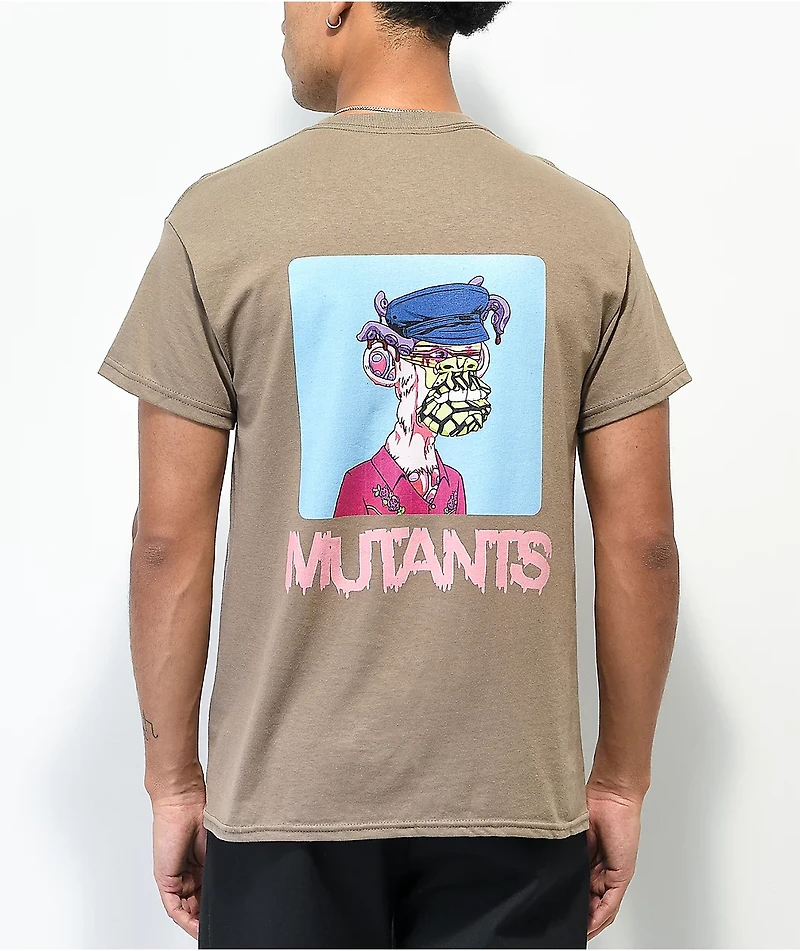 Diamond Supply Co. x Ape Mutant Brown T-Shirt