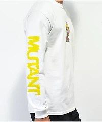 Diamond Supply Co. x Ape Mutant White Long Sleeve T-Shirt