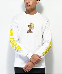 Diamond Supply Co. x Ape Mutant White Long Sleeve T-Shirt