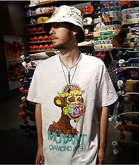 Diamond Supply Co. x Ape Mutant White T-Shirt
