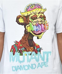 Diamond Supply Co. x Ape Mutant White T-Shirt