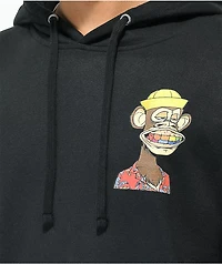 Diamond Supply Co. x Ape Rainbow Grill Black Hoodie