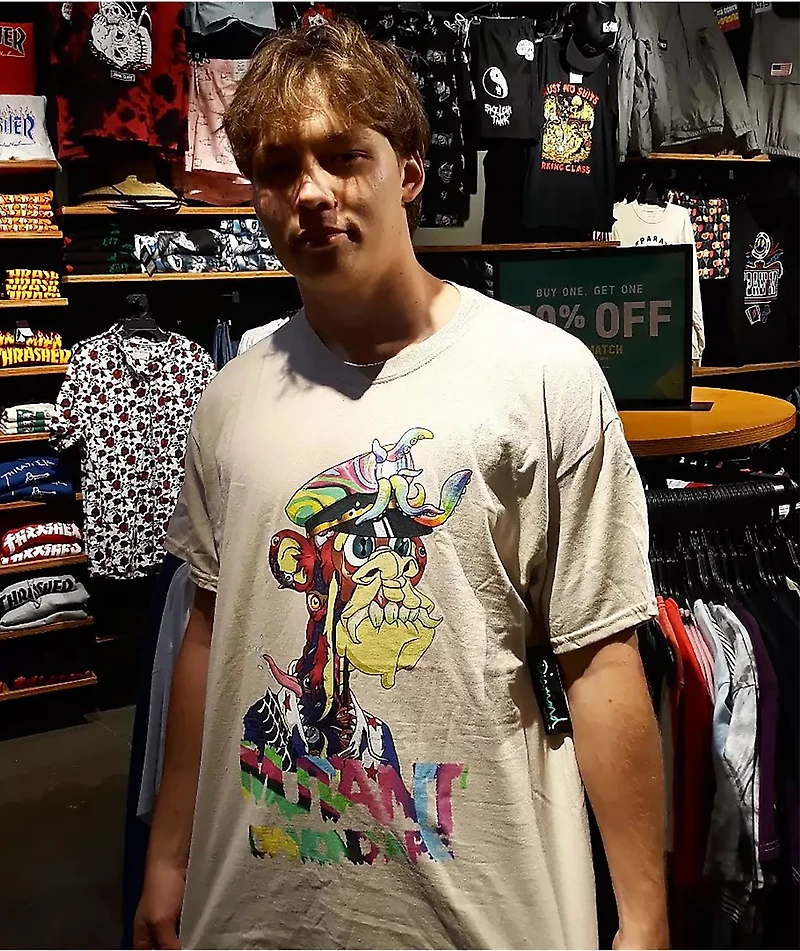 Diamond Supply Co. x Ape Trippy Mutant Tan T-Shirt