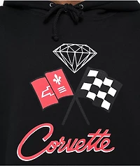 Diamond Supply Co. x Chevrolet Corvette Black Hoodie